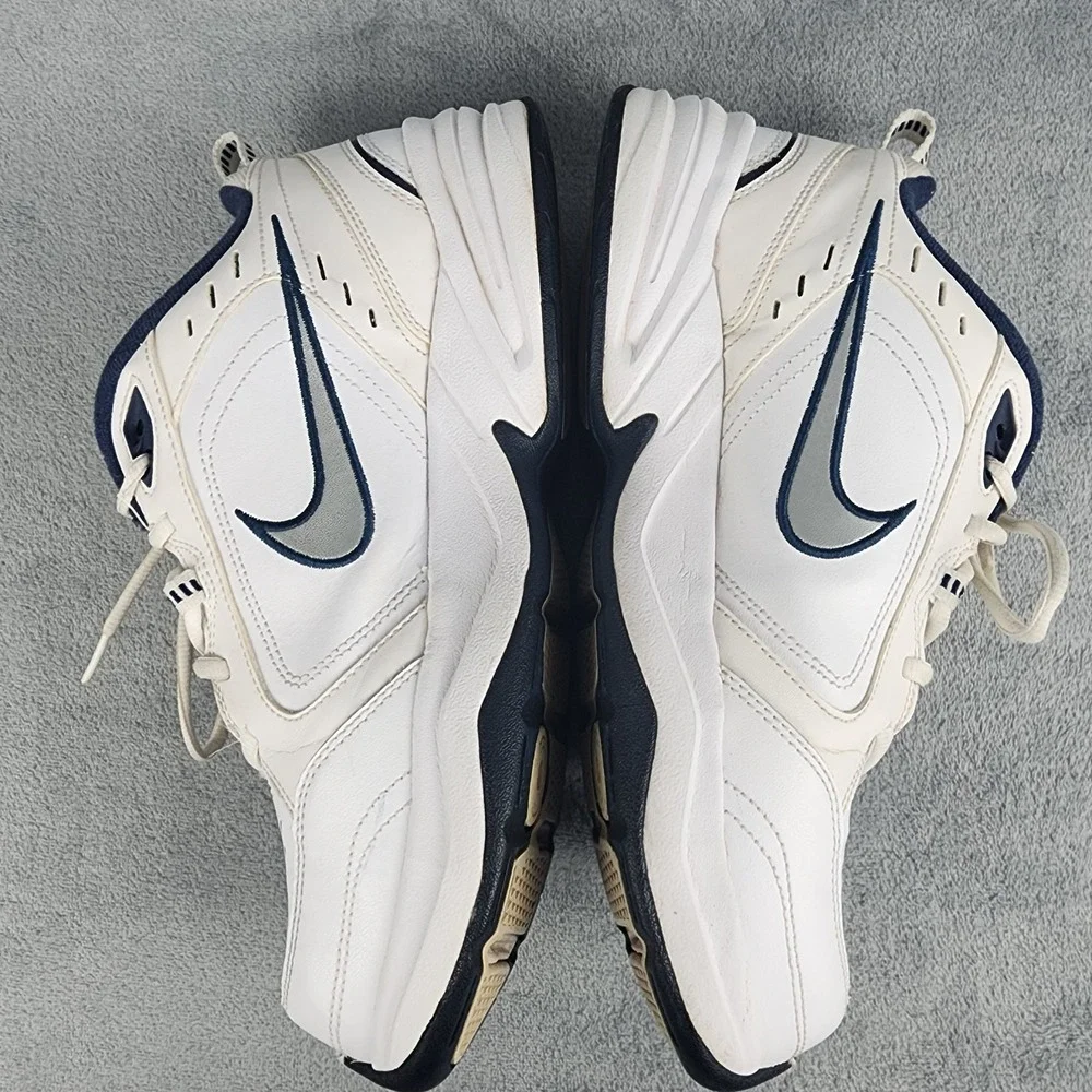 Nike Air Monarch IV 4E Wide Shoes Mens 9.5 White 416355-102